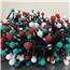 Multi-function LED Round Compact Lights 500-Bulbs 36.1ft - Red/Green/White